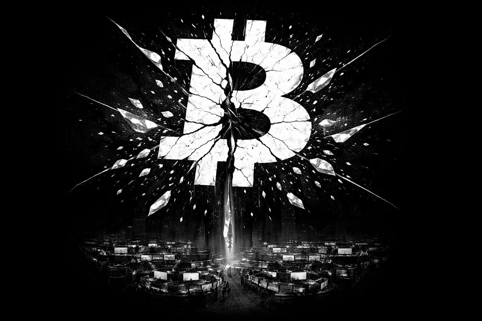 Essa é a melhor explicação que eu vi para a queda do Bitcoin.